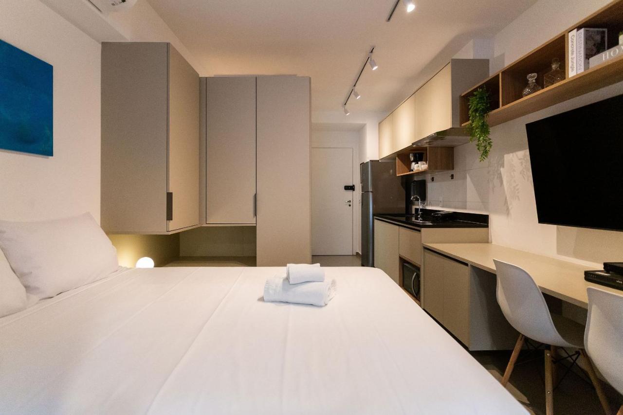 Hub Vila Madalena - Studios Por Temporada São Paulo Buitenkant foto
