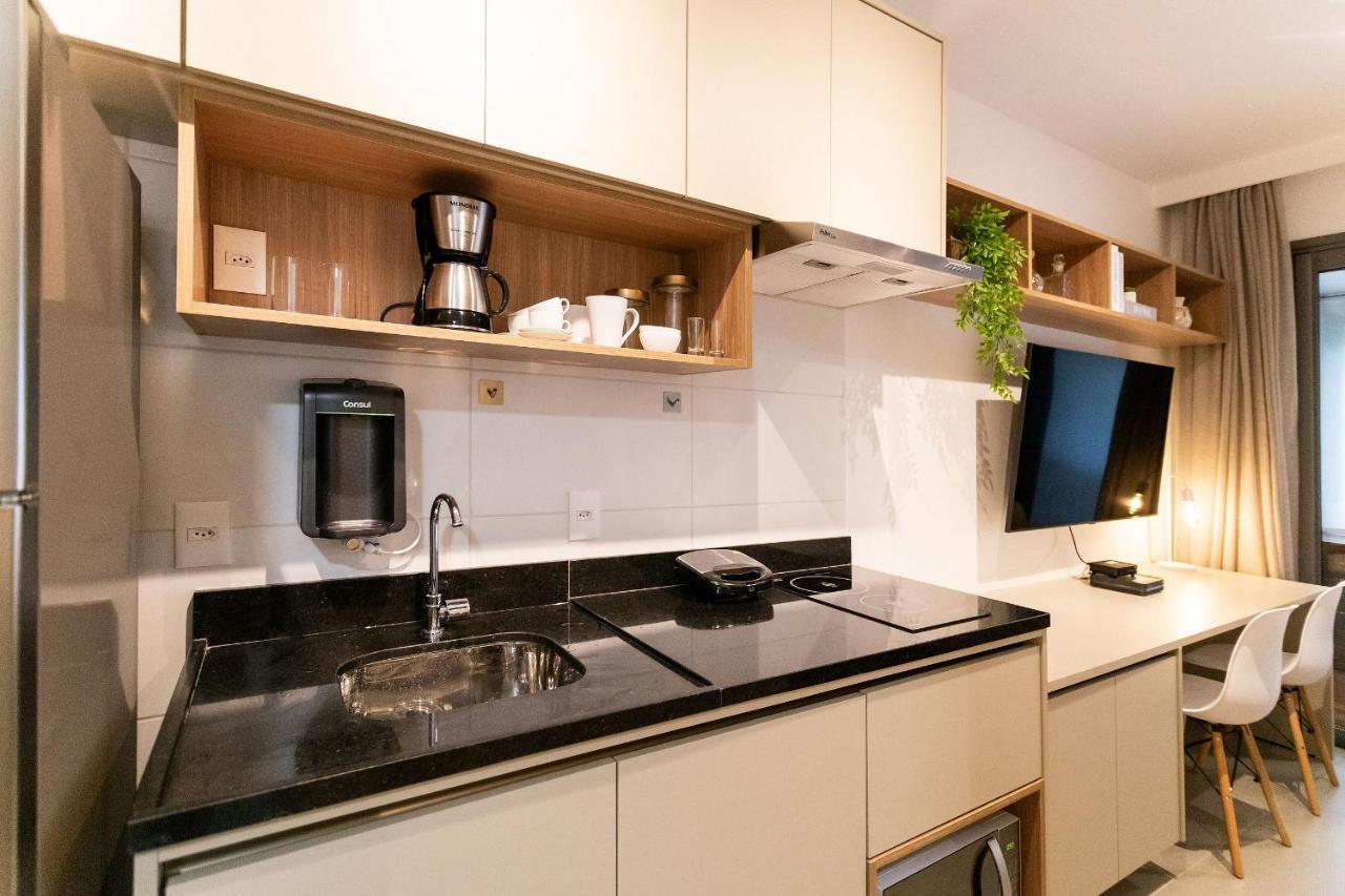 Hub Vila Madalena - Studios Por Temporada São Paulo Buitenkant foto