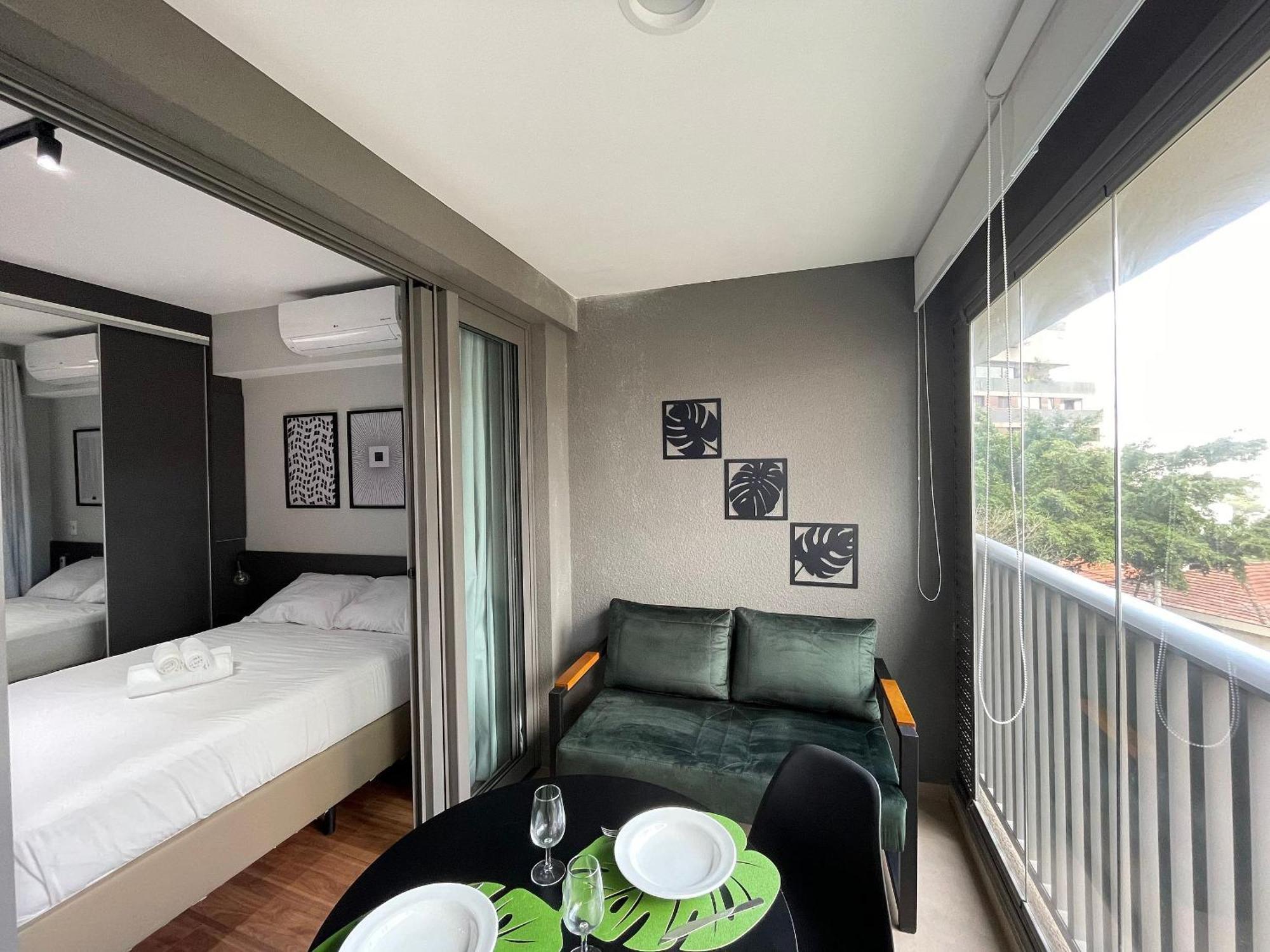 Hub Vila Madalena - Studios Por Temporada São Paulo Buitenkant foto