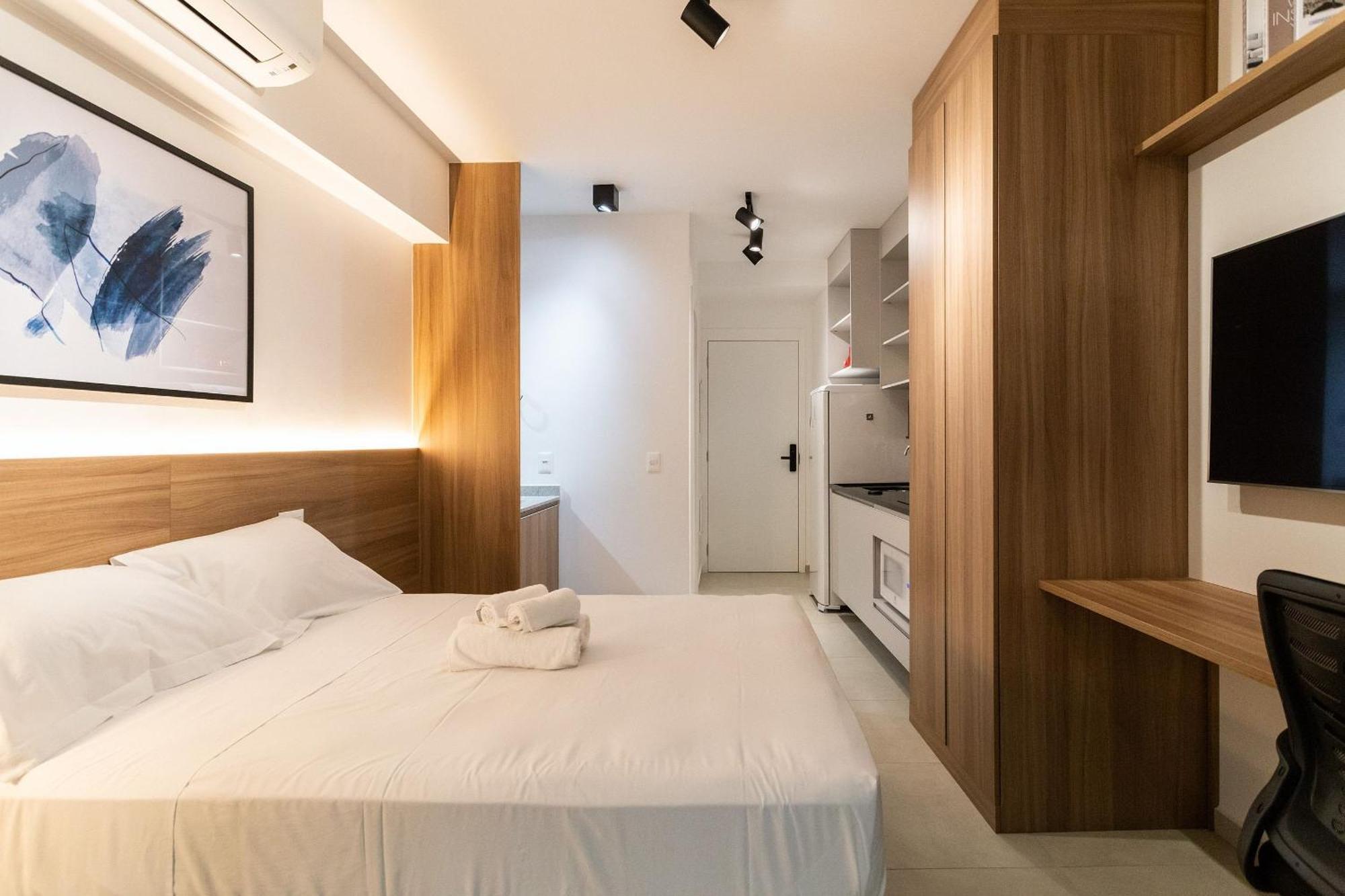 Hub Vila Madalena - Studios Por Temporada São Paulo Buitenkant foto