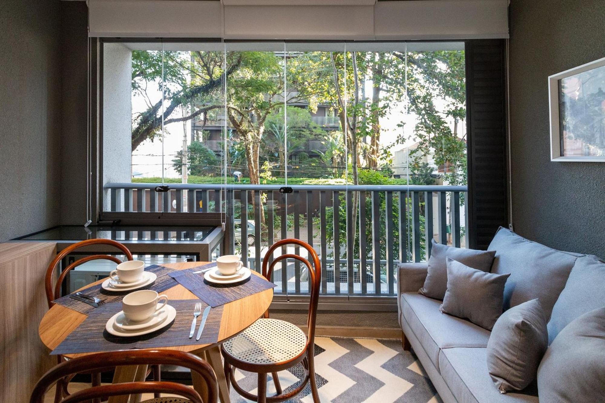 Hub Vila Madalena - Studios Por Temporada São Paulo Buitenkant foto